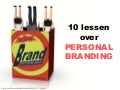10 lessen over personal branding