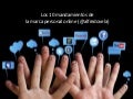 Los 10 mandamientos de la marca personal online