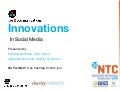 Innovation in Social Media