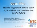 Open APIs- what&rsquo;s happened, who&rsquo;s used it, and what&rsquo;s on the horizon on the future