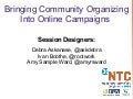 Bringing Community Organizing Into Online Social Media Campaigns - Askanase, Sample Ward, Boothe