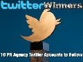 Twitter Winners: 10 pr agency twitter accounts to follow