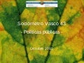 Sociómetro vasco - Política pública