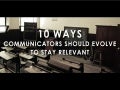 How PR Communicators Can Stay Relevant