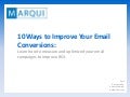 10 Ways to Improve Your Email Conversions