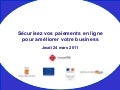 2011 03 24 Paiements en ligne by competitic