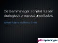 Motivatie en onderwijsmanagement cvimc