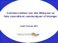 Forum international PACA 12 avril 2011