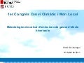 Metodologies de càlcul d’emissions de gasos d’efecte hivernacle - Iñaki Gili Jauregui