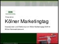 Impressionen des Kölner Marketingtages 2011