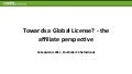 towards a global CC license - the affiliate perspective 
