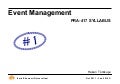 Event Management 111020ieu