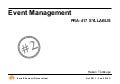 Event Management 111027ieu