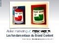 Atelier FrenchWeb.fr : Les fondamentaux du BrandContent