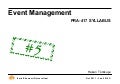 Event Management 111117ieu