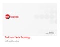 The Flow of Social Technology In HR and Recruiting
