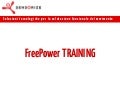 FreePower Training to evaluate strength and rehabilitation