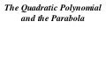 11 x1 t10 01 graphing quadratics (2013)