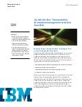 Go with the flow: Transportation information management solutions from IBM