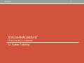 12. sales training   time management