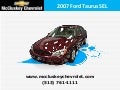 Used 2007 Ford Taurus SEL Sedan at Cincinnati and Hamilton, Ohio