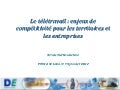 Le télétravail : enjeux de compétitivité pour les territoires et les entreprises