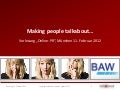 Vorlesung "Online PR" an der BAW