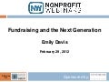 Fundraising and the Next Generation