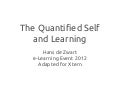 Exploring the Future: Quantified Self and Learning