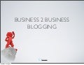 Business 2 Business blogging