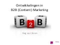 L&DJ F5-sessie: Presentatie TNS Nipo b2b en content marketing 2012