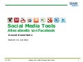 Social Media Tools (BAW-Vorlesung Juli 2012)