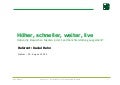 #smchh: Höher, schneller, weiter, live