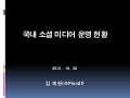 South Korea Social Media Marketing Statistics(2012)