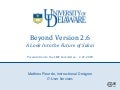 Beyond Sakai 2.6