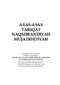 Asas asas Tariqat Naqshbandiyah