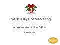 The 12 Days of Marketing
