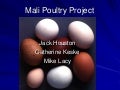 Livestock-Climate Change CRSP Annual Meeting 2011: Mali Poultry Project Update (M. Lacy)