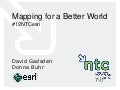 Mapping for a Better World