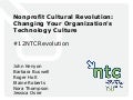 Nonprofit Cultural Revolution: Changing Your Organization's Technology Culture