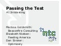 Passing the Test