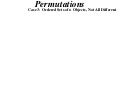12X1 T09 04 permutations II (2010)