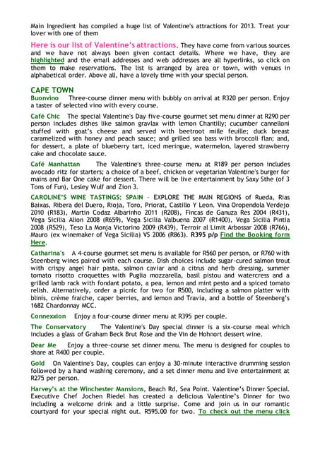 130131 valentine events