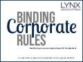 Binding corporate rules
