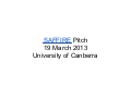 130314 SAFFIRE Pitch