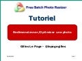 Redimensionner et optimiser des photo