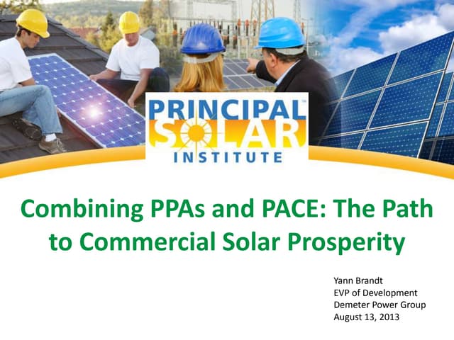 Combining PPAs and PACE: The Path t...