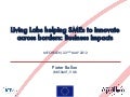Pieter Ballon ENoLL IBBT Apollon Business Impact Living Labs