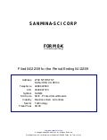 Q1 2009 Earning Report of Sanmina-Sci Corp.