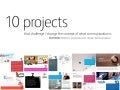 10 projects that challenge / change the concept of what communication is